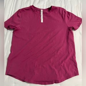 Pink Lululemon Love Crewneck Shirt